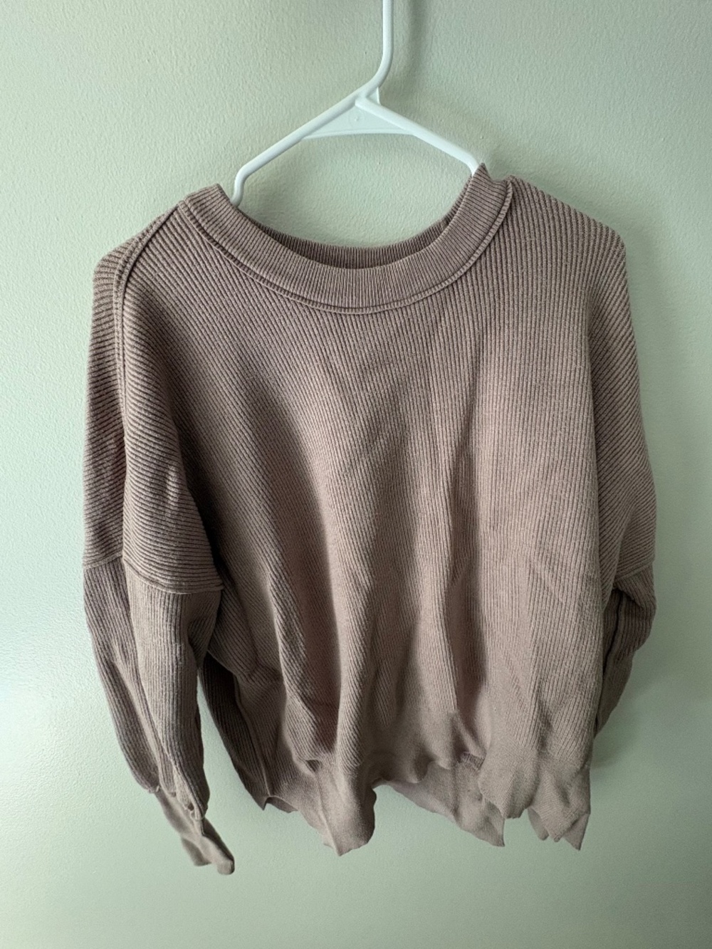 Anrabess Sweater size large - light brown/red color